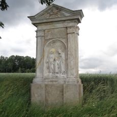 Chapel-shrine with a relief of Holy Family
