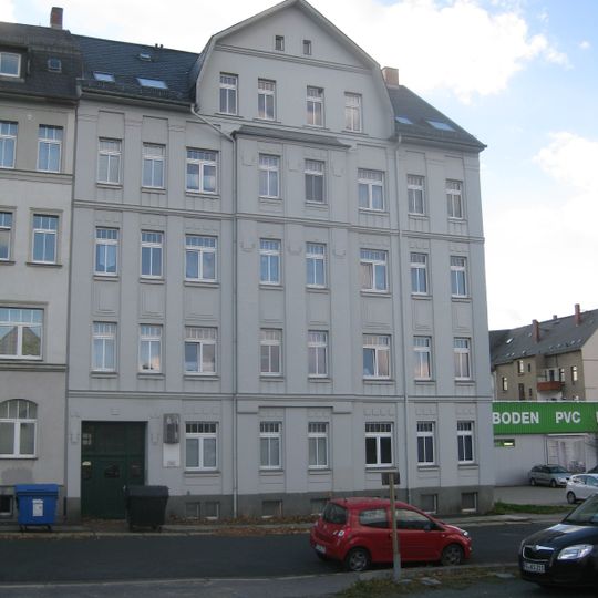 Mietshaus ehemals in geschlossener Bebauung Gellertstraße 8