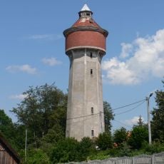 Wodociągowa wieża ciśnień (komunalna) w Olsztynku