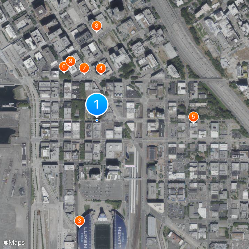 Seattle Fire Department Map