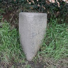 Milestone, 30m N of Courtney's Garage