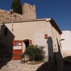 Edifici de la recepció de visitants del castell