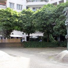 Two fountain sculptures