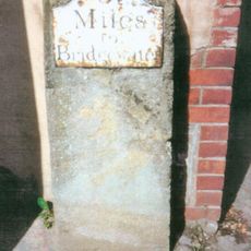 Milestone, Fore Street, opp. Crosswell Close