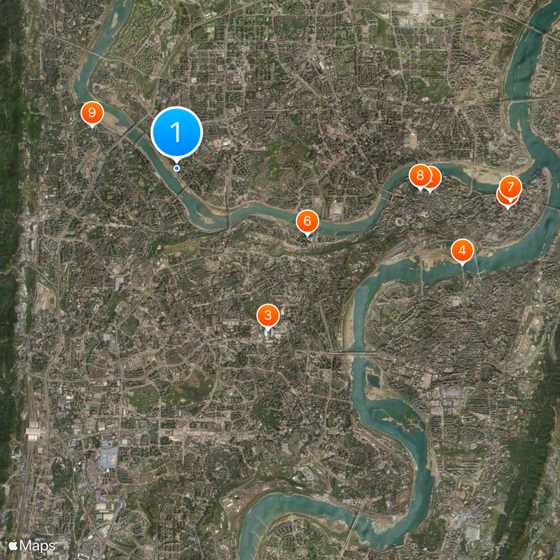 Chongqing University Map