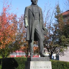 Statue of František Ladislav Čelakovský in Strakonice