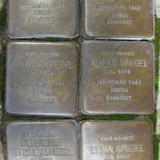 Stolperstein en memoria de Laura Spiegel
