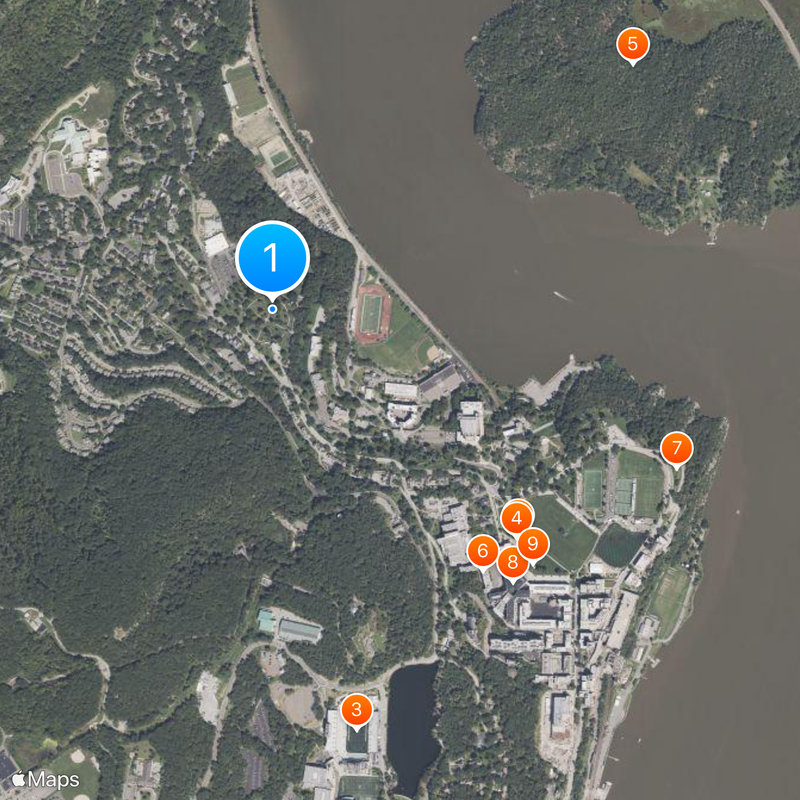 West Point Cemetery Map