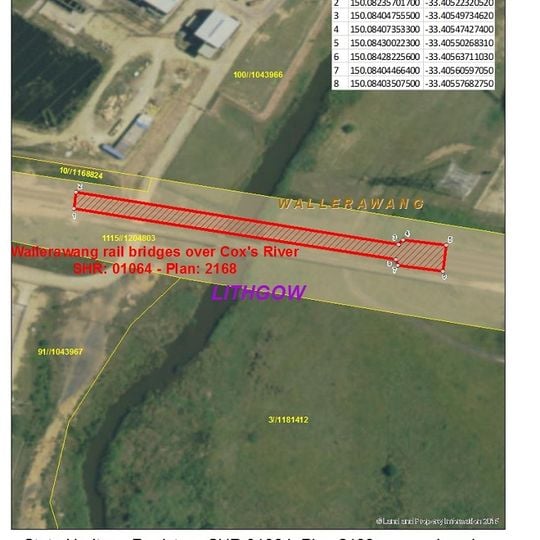 Coxs River railway bridges, Wallerangang