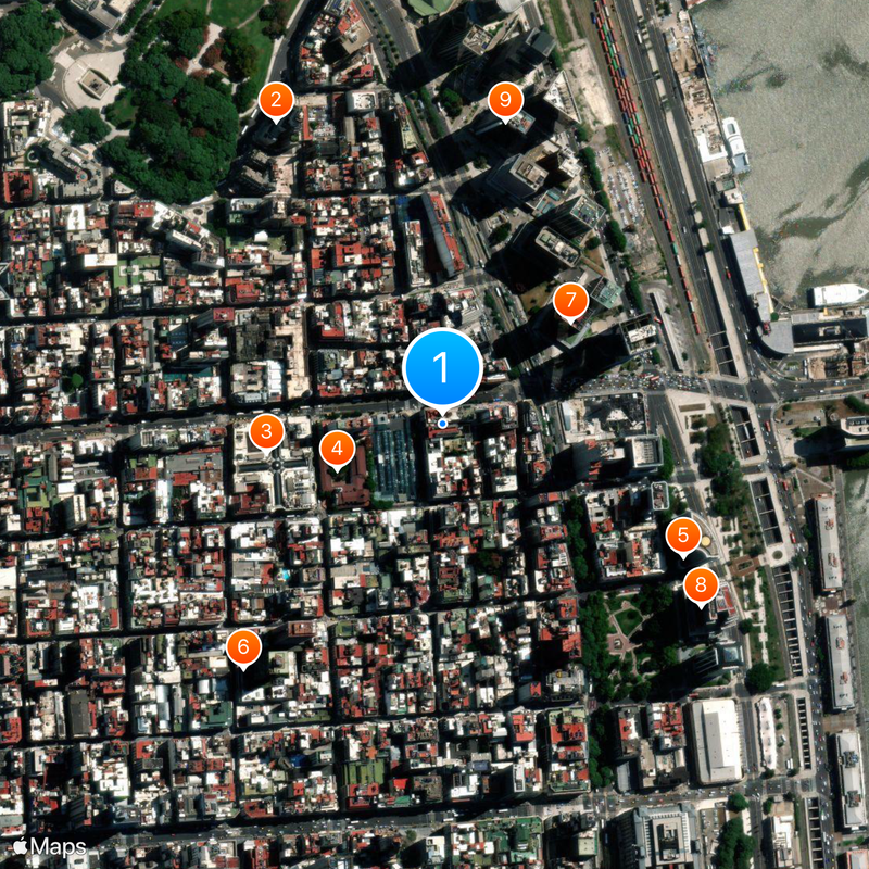 Universidad de CEMA Mapa