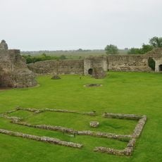 Pevensey Castle chapel