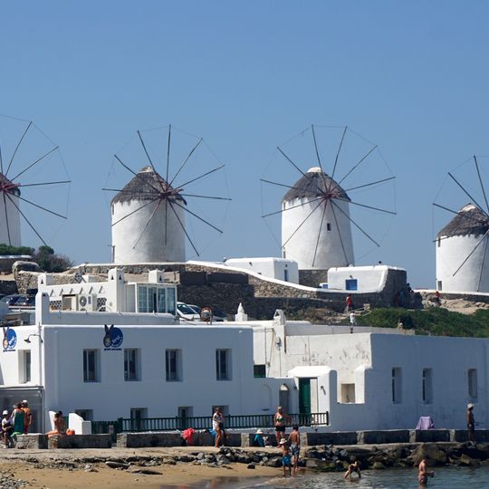 Mykonos windmills