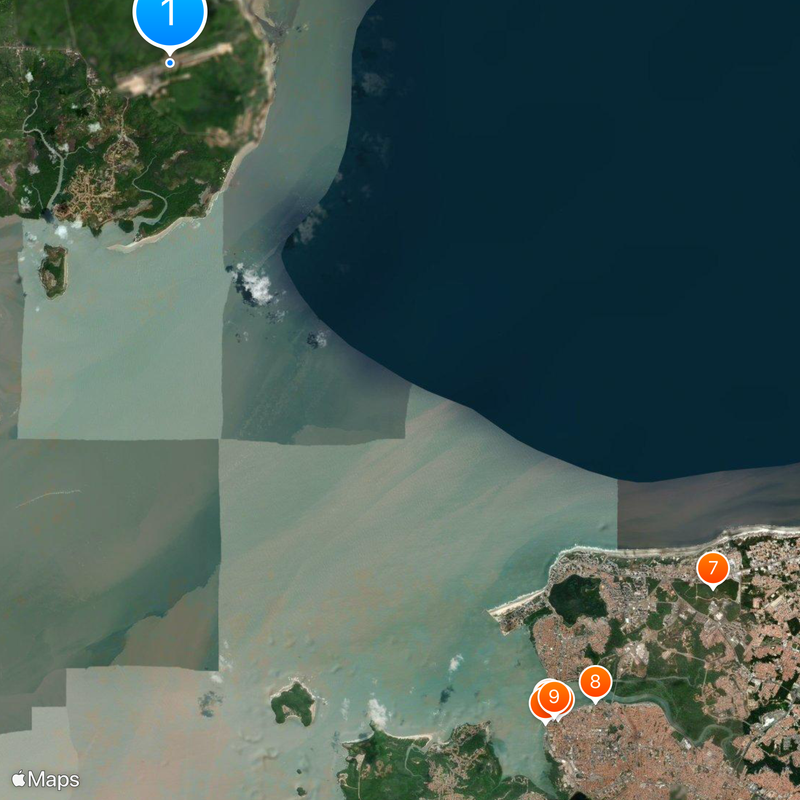 Centro de Lanzamiento de Alcántara Mapa