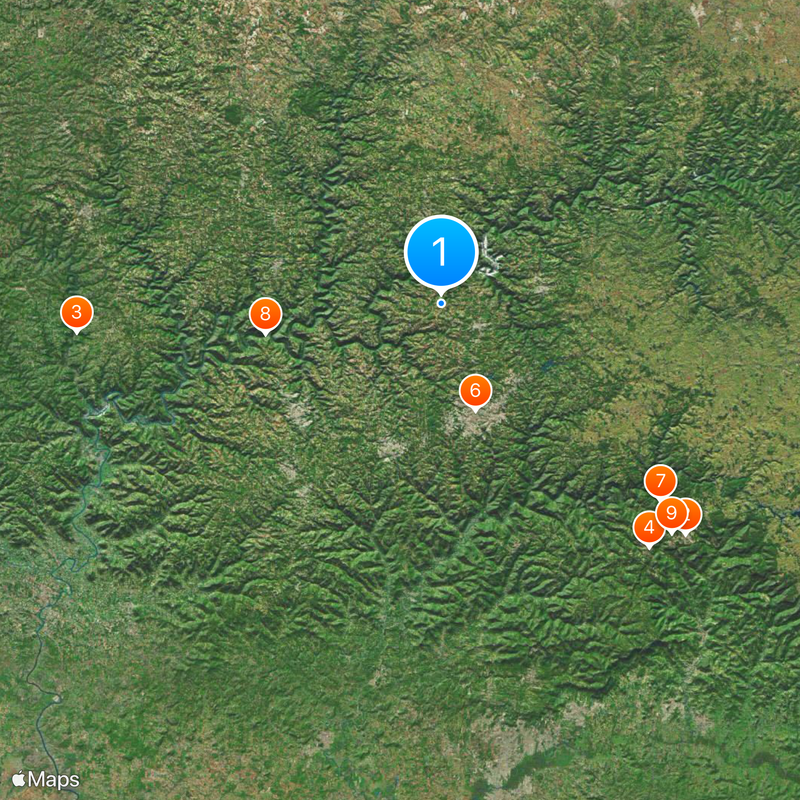 Serra Gaúcha Map