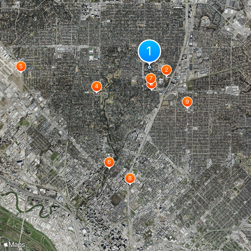 Universidad Metodista del Sur Mapa