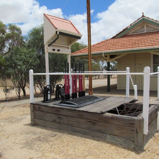 Lever Frame. Wyalkatchem Station