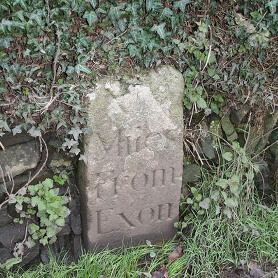 Milestone Approximately 7 Metres South-West Of Wayside