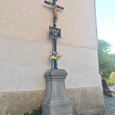 Kříž u kostela sv. Mikuláše v Humpolci