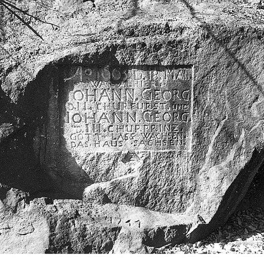 Stone plates near Teufelsmühle