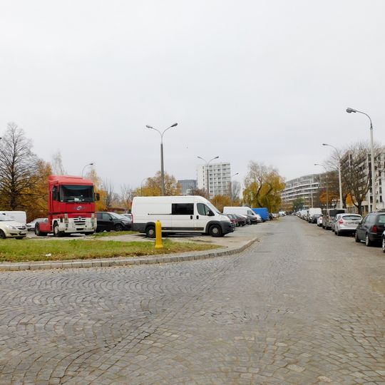 Historyczna nawierzchnia ulicy J. K. Ordona