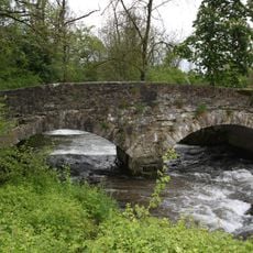 Stone arch bridge over the Langeten