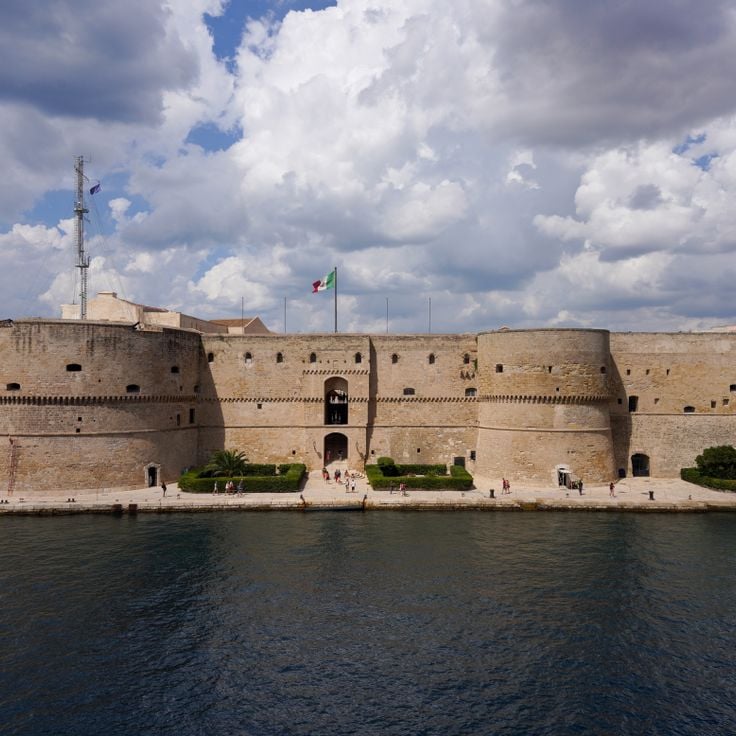 Det aragonesiske slottet i Taranto