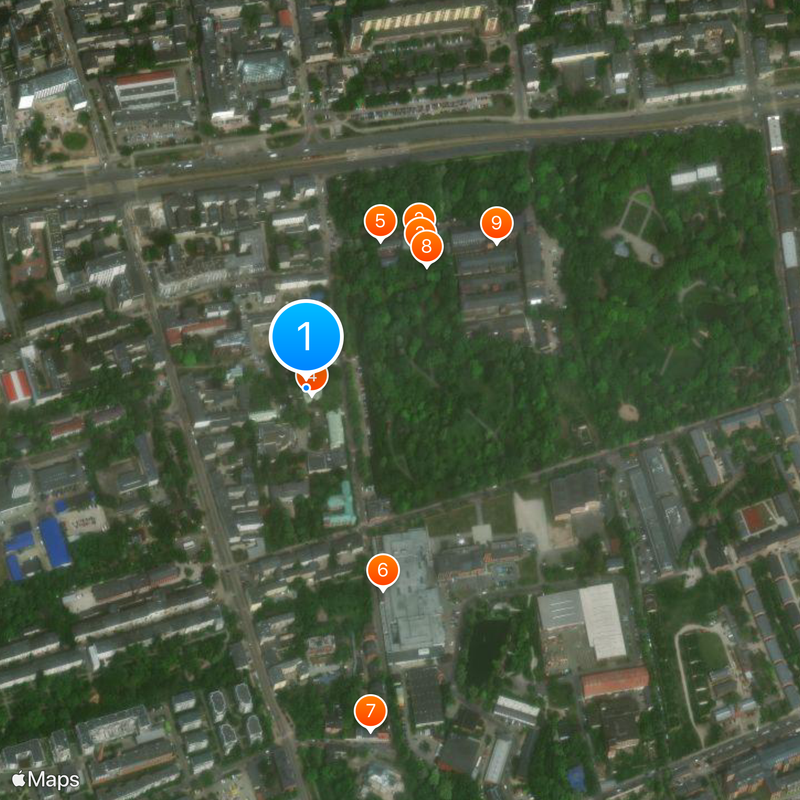 National Film School in Łódź Map