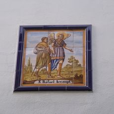 Ceramic panel of Saint Raphael