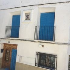 Ceramic panel of Saint Vincent Ferrer at 5 El Arrabal square