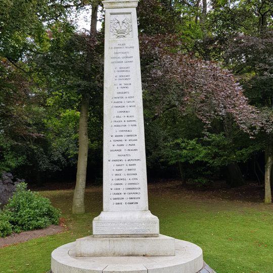 Gordon Highlanders' Obelisk Memorial, Duthie Park, Aberdeen