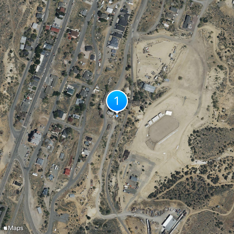 Comstock Lode Map