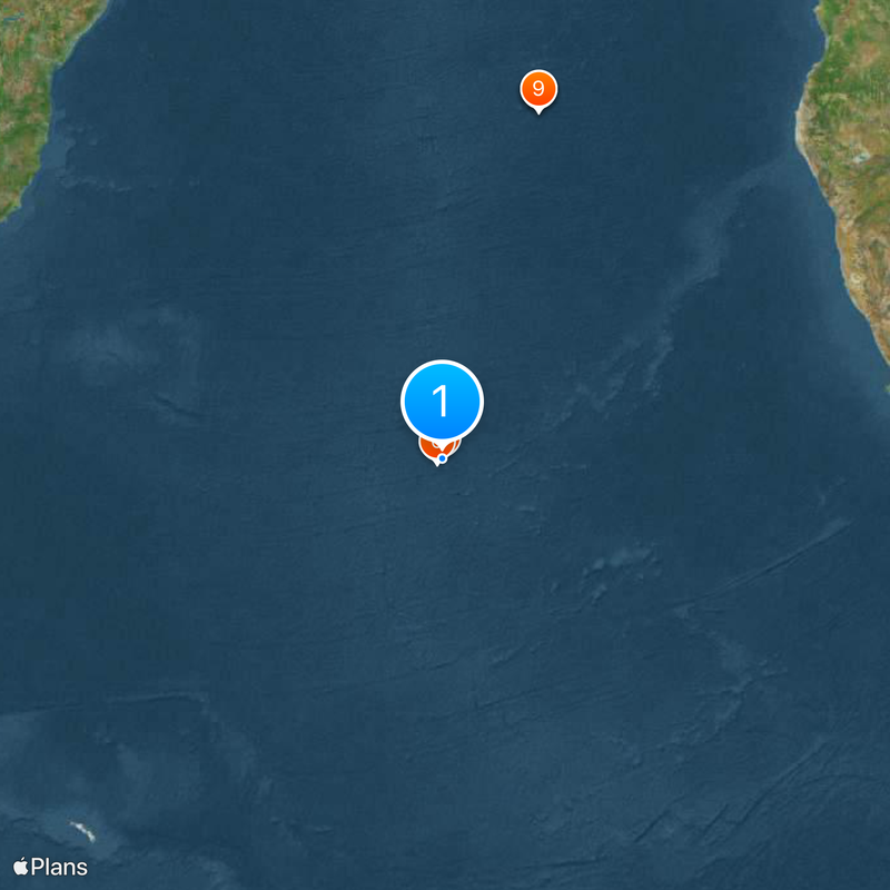 Edinburgh of the Seven Seas Map