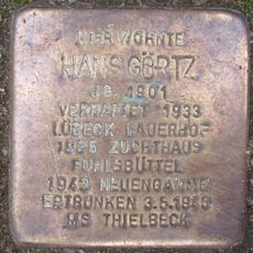 Stolperstein em memória de Hans Görtz