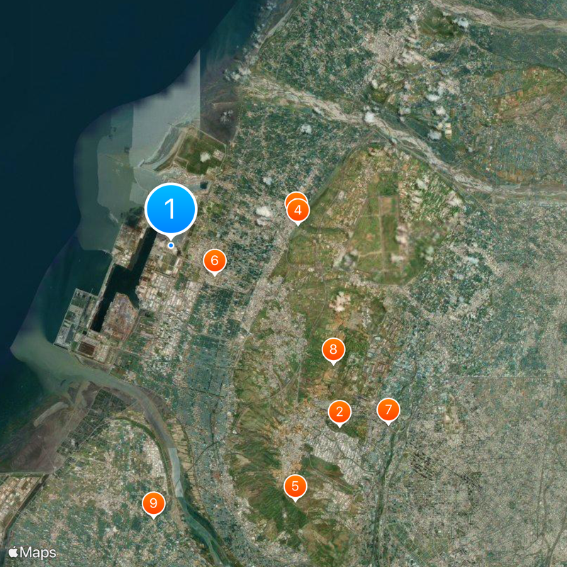 Mitsui Outlet Park Taichung Port Map