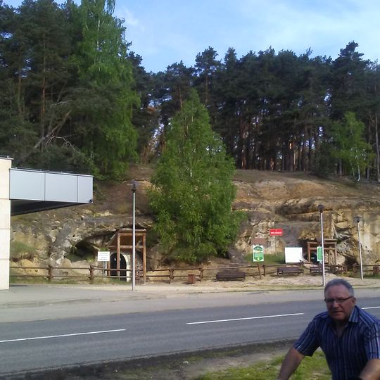 Nagórzyckie Grottoes in Tomaszów Mazowiecki