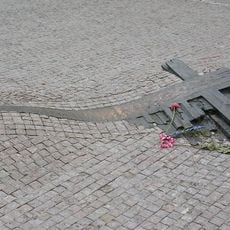 Palach and Zajíc memorial in Prague