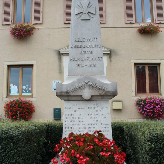 War memorial of Relevant