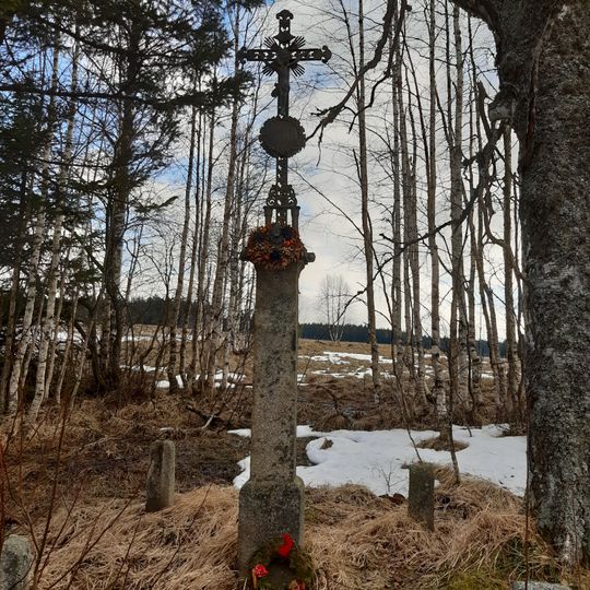 Kříž u Hraběcí Huti