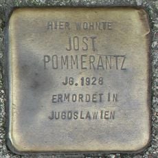 Stolperstein em memória de Jost Pommerantz