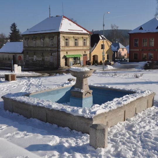 Fountain in Náměstí Národního povstání
