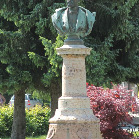 Oswald Nischelwitzer monument, Mauthen