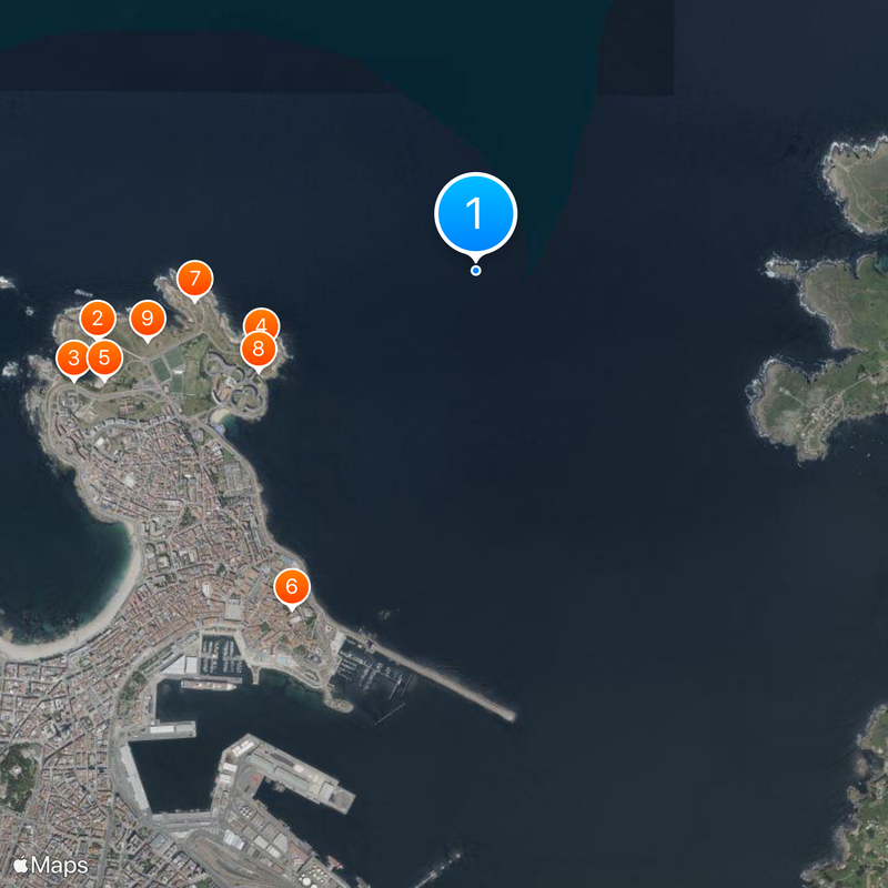 Rías Altas Map