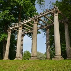 Colonnade in Alūksne Manor Park
