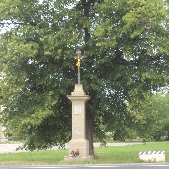 Kříž v Borské ulici v České Lípě