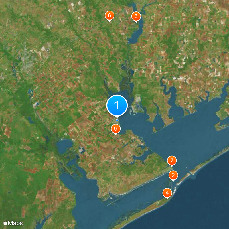 Port Lavaca Map