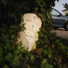 Milestone, Chalkney House, Colchester Road