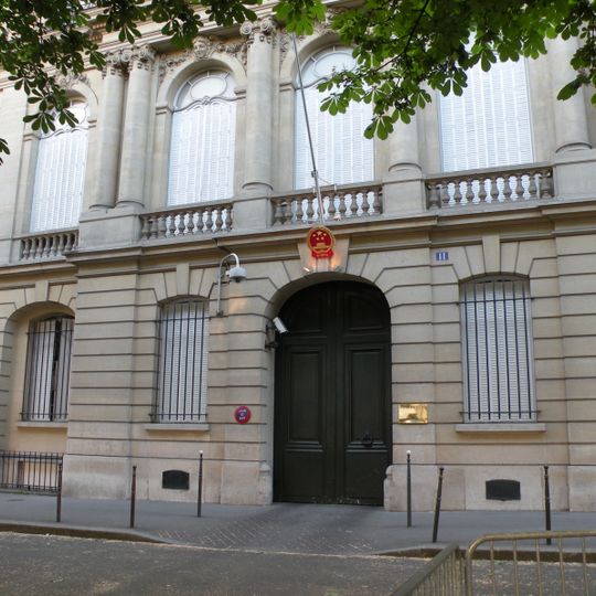 Embassy of the People's Republic of China, Paris