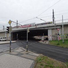 Railway bridge over Seifertova street