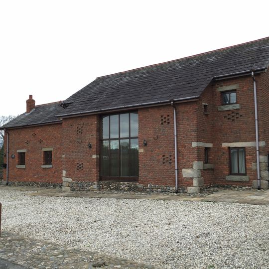 Barn On East Side Of Lane Circa 70 Metres North Of Wall Farmhouse