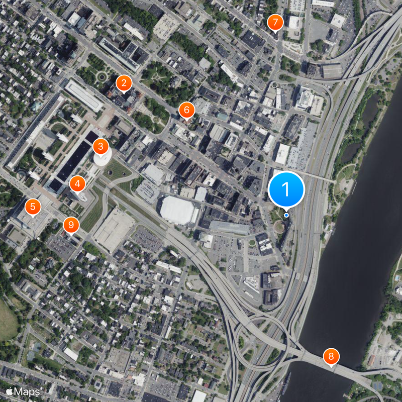 State University of New York Map